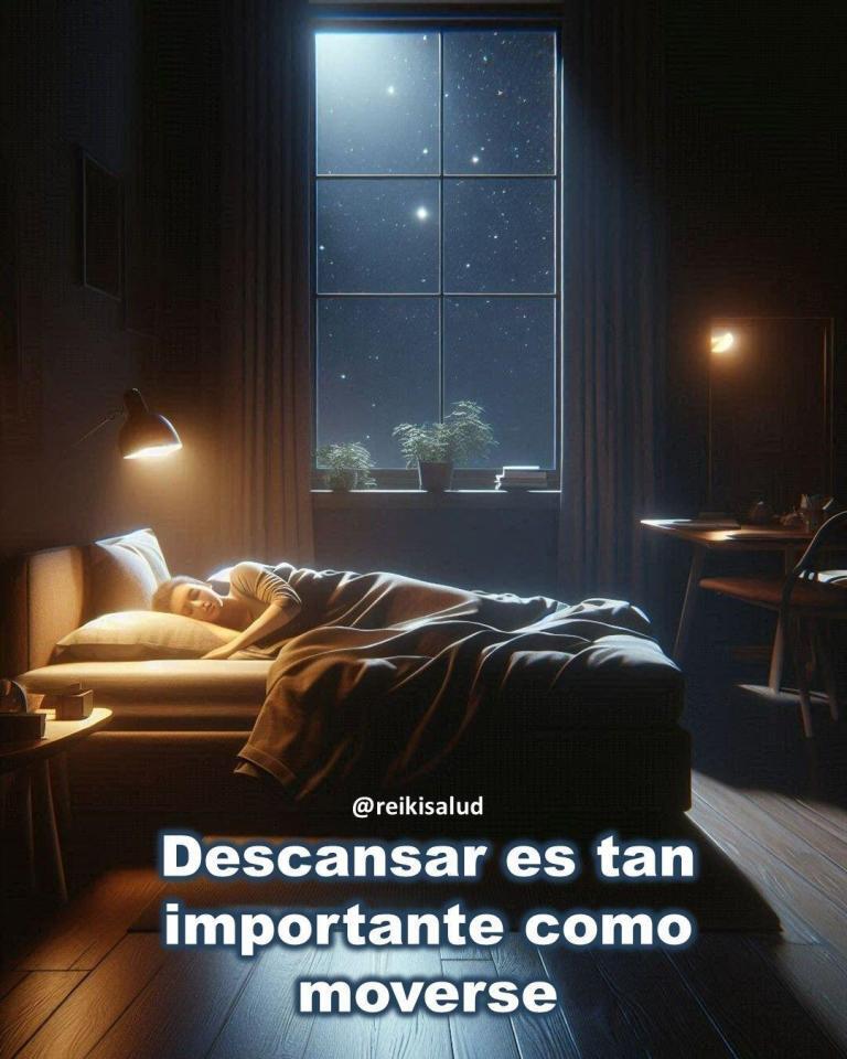 Descansar es tan importante como moverse