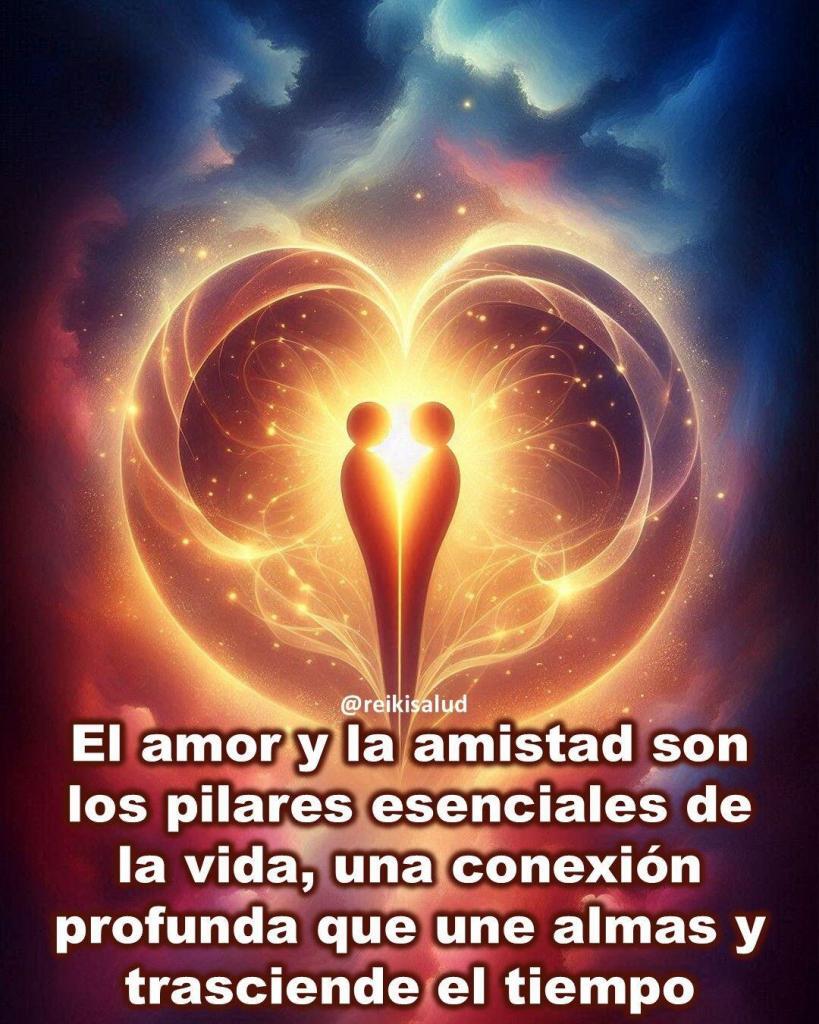 El amor y la amistad son los pilares esenciales de la vida El amor y la amistad son los pilares esenciales de la vida, una conexión profunda que une almas y trasciende el tiempo