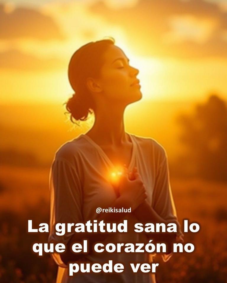 ¿Sabías que agradecer puede sanar más que cualquier medicina?