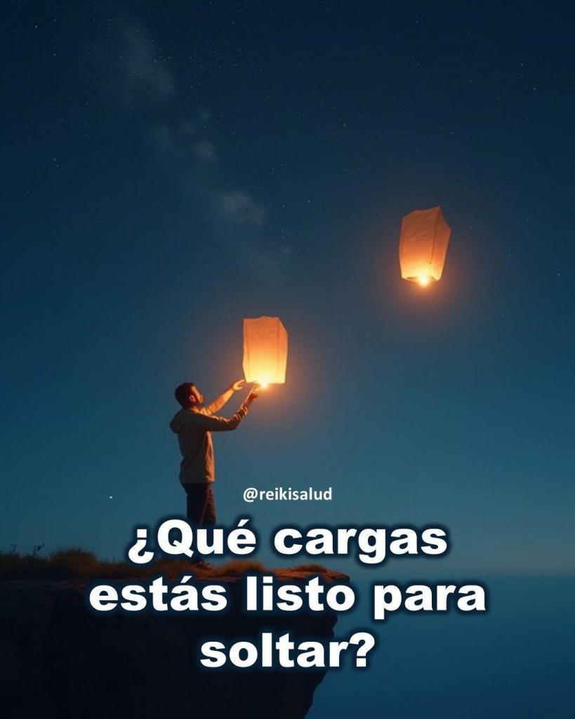 Que cargas estas listo para soltar ¿Qué cargas estás lista para soltar?