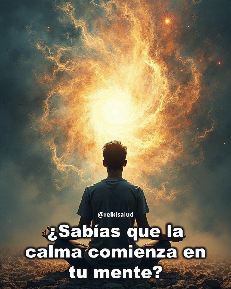 ¿Sabías que la calma comienza en tu mente?