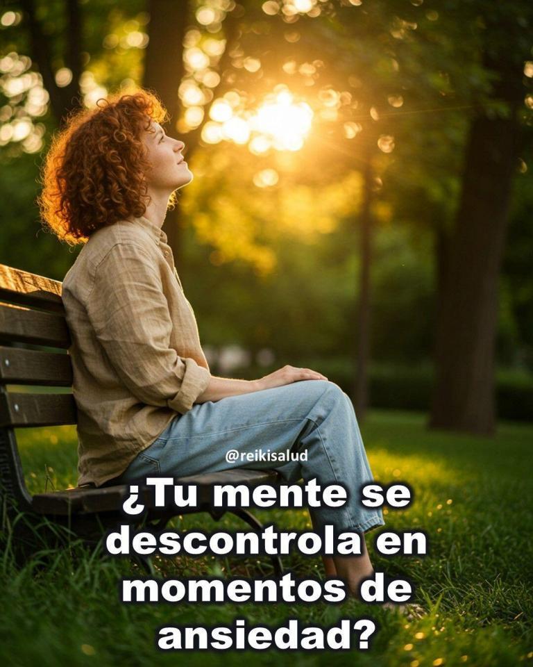 ¿Tu mente se descontrola en momentos de ansiedad? Prueba este ejercicio.