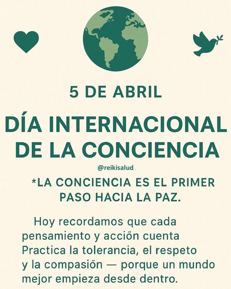 5 de abril – Día Internacional de la Conciencia