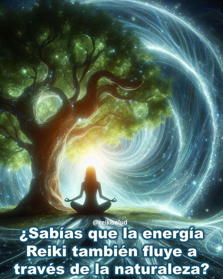 ¿Sabías que la energía Reiki también fluye a través de la naturaleza?