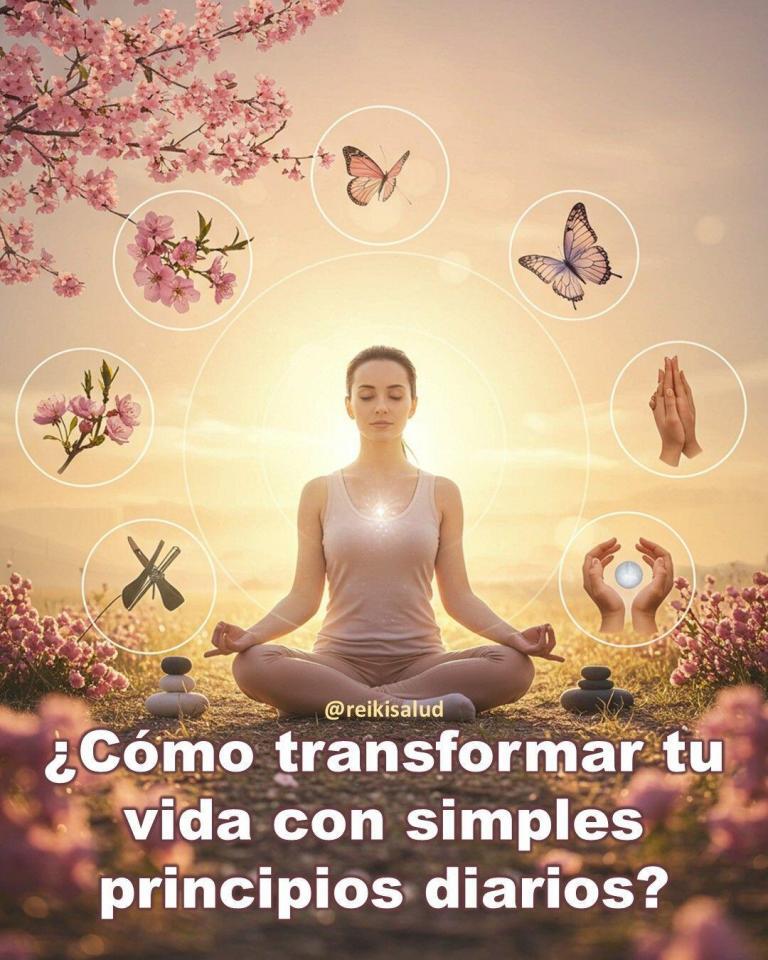 ¿Cómo transformar tu vida con simples principios diarios?