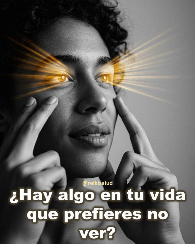 ¿Hay algo en tu vida que prefieres no ver?