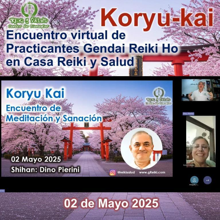 Te comparto que la grabación del encuentro Meditación y Sanación (Koryu Kai) del 02 de…