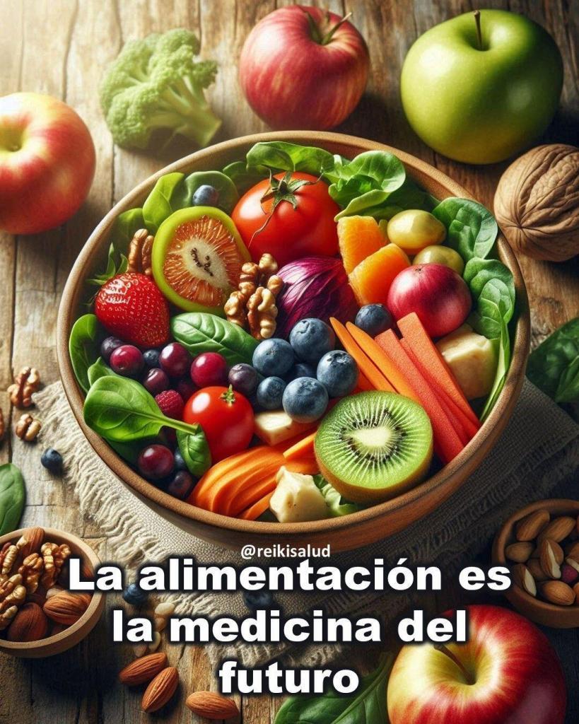 La alimentacion es la medicina del futuro La alimentación es la medicina del futuro.