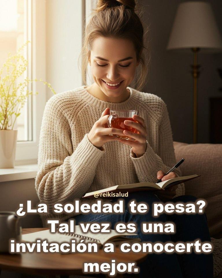 ¿La soledad te pesa? Tal vez es una invitación a conocerte mejor.