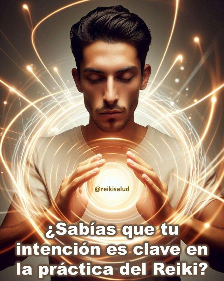 ¿Sabías que tu intención es clave en la práctica del Reiki? El poder de la…