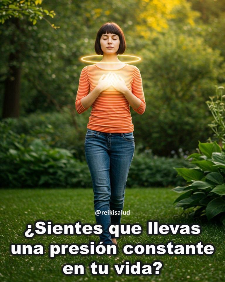 ¿Sientes que llevas una presión constante en tu vida?