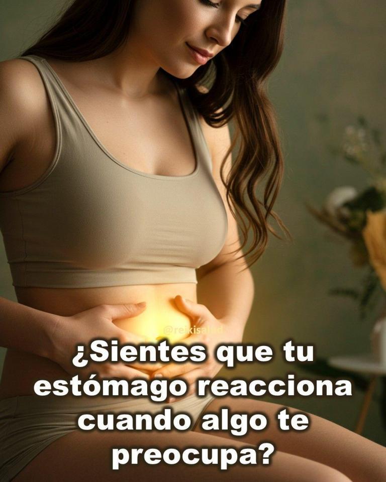 ¿Sientes que tu estómago reacciona cuando algo te preocupa?