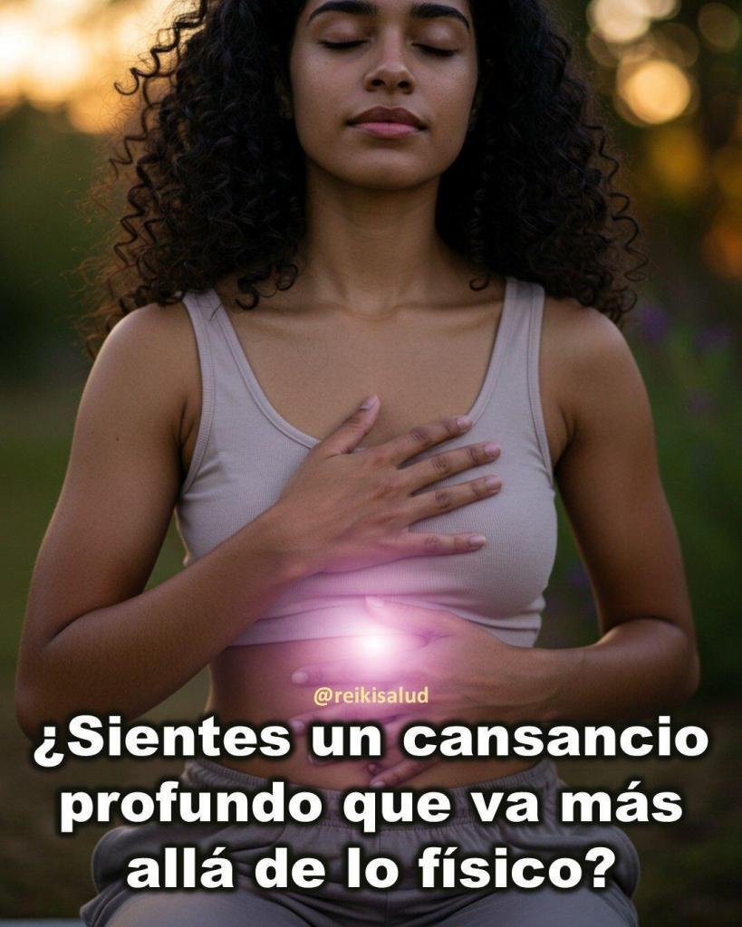 Sientes un cansancio profundo que va mas ¿Sientes un cansancio profundo que va más allá de lo físico?