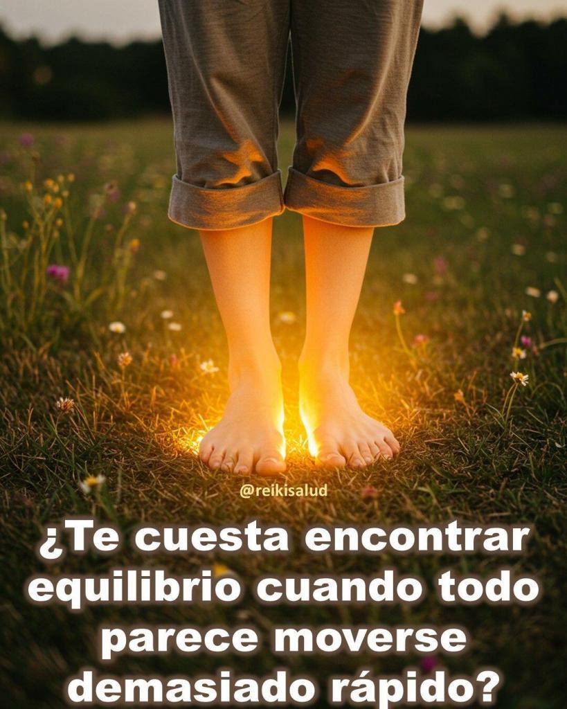 Te cuesta encontrar equilibrio cuando todo parece moverse ¿Te cuesta encontrar equilibrio cuando todo parece moverse demasiado rápido?