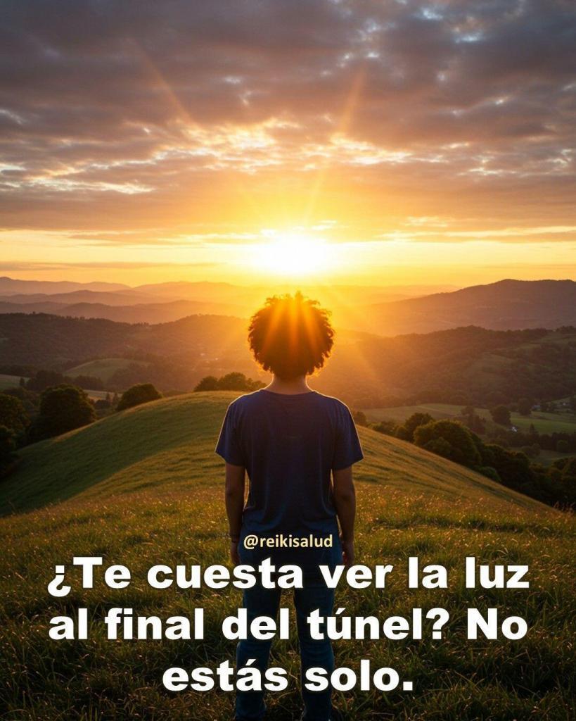 Te cuesta ver la luz al final del tunel ¿Te cuesta ver la luz al final del túnel? No estás solo.