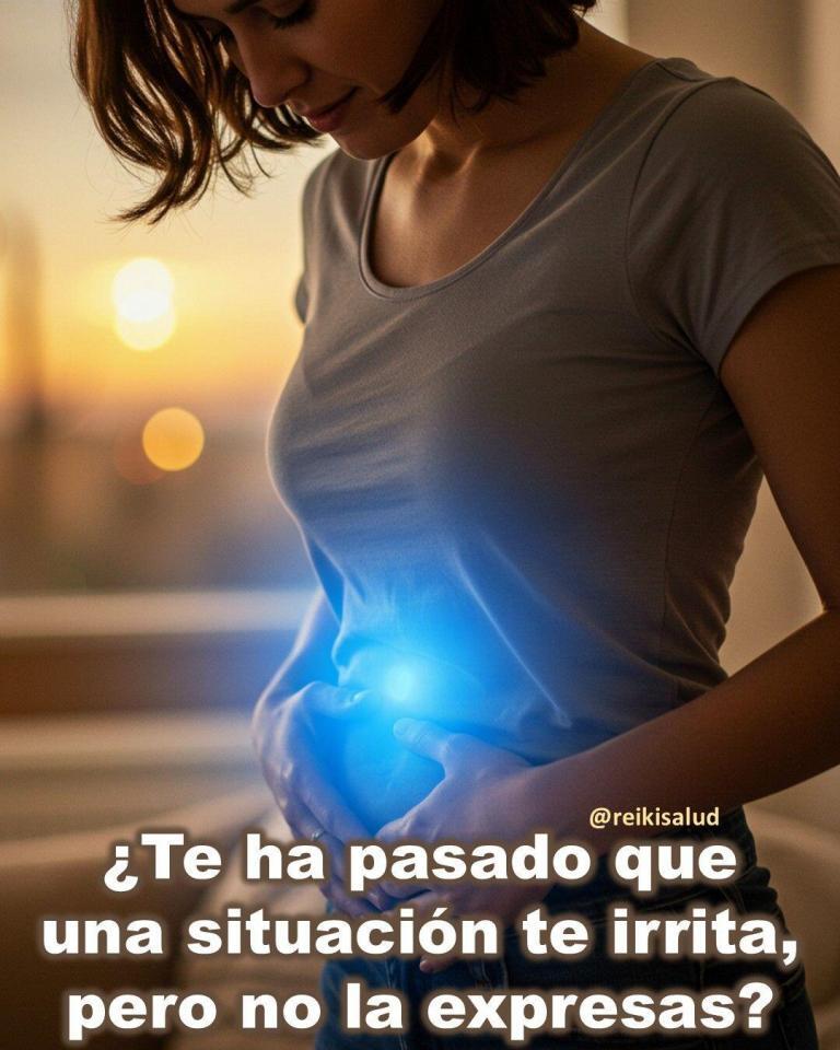 ¿Te ha pasado que una situación te irrita, pero no la expresas?