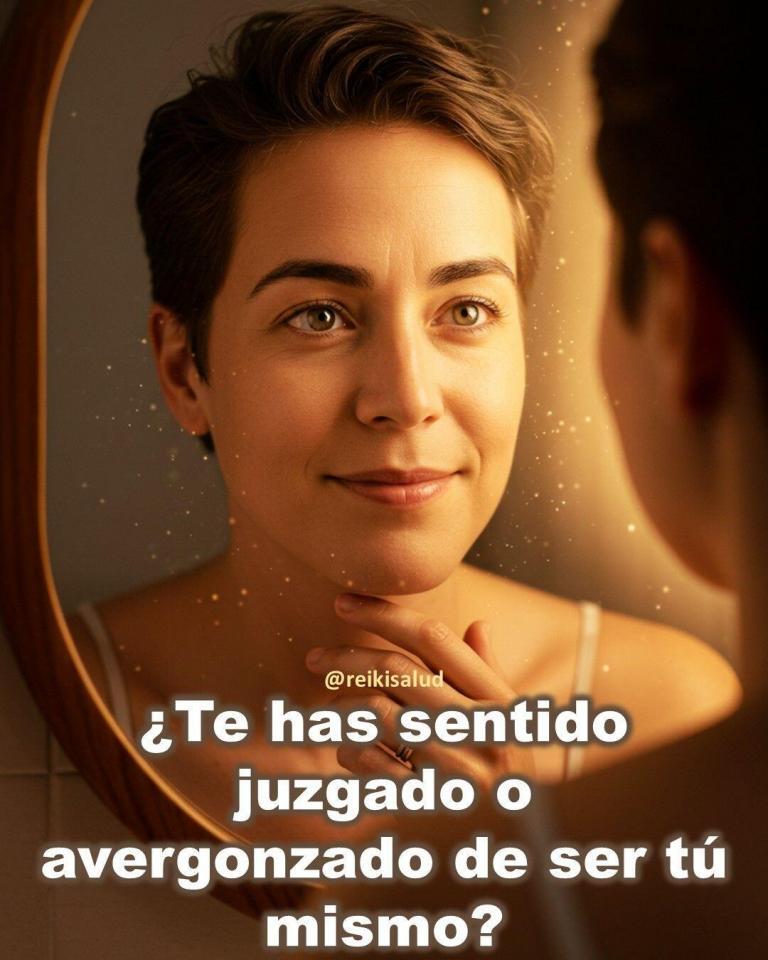 ¿Te has sentido juzgado o avergonzado de ser tú mismo?
