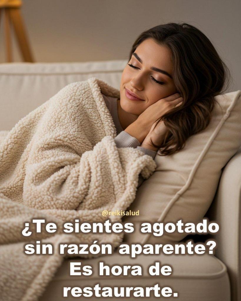Te sientes agotado sin razon aparente ¿Te sientes agotado sin razón aparente? Es hora de restaurarte.