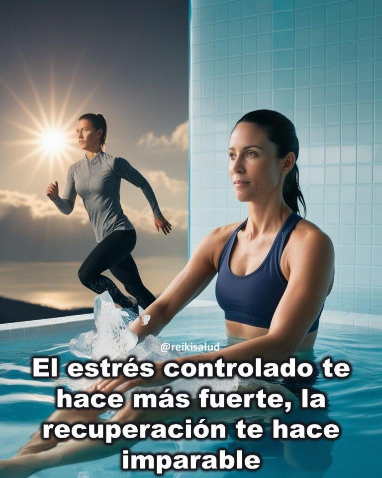 El estrés controlado te hace más fuerte, la recuperación te hace imparable.