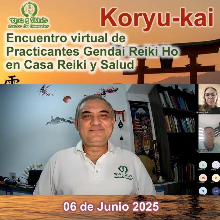 Te comparto que la grabación del encuentro Meditación y Sanación ( Koryu Kai ) del…