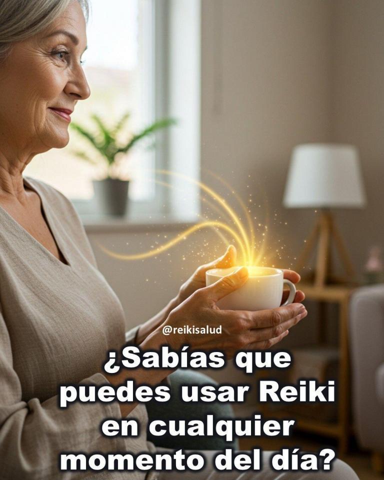 ¿Sabías que puedes usar Reiki en cualquier momento del día?