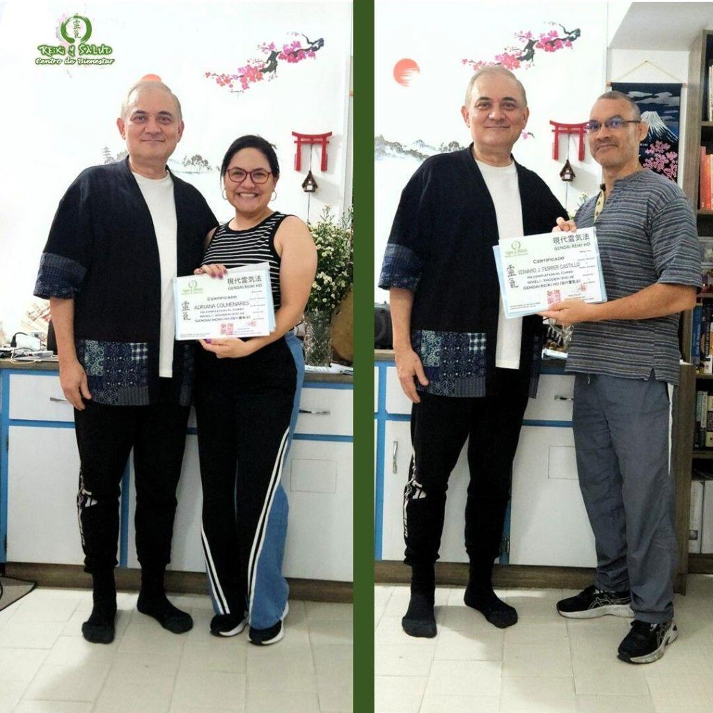 Shoden 21 Junio 2025 No 3 🙏Hoy celebro siete (7) nuevos practicantes de Gendai Reiki Ho.