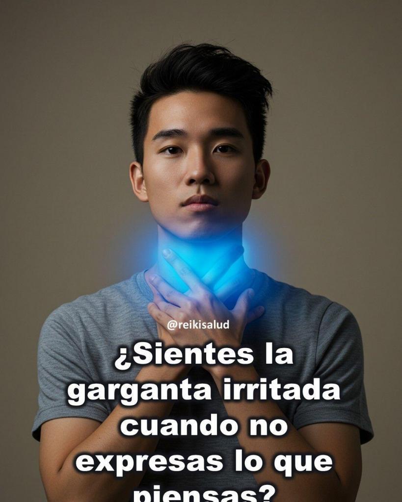 Sientes la garganta irritada cuando no ¿Sientes la garganta irritada cuando no expresas lo que piensas?