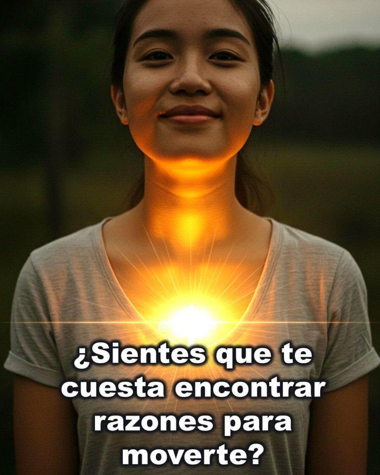 ¿Sientes que te cuesta encontrar razones para moverte?