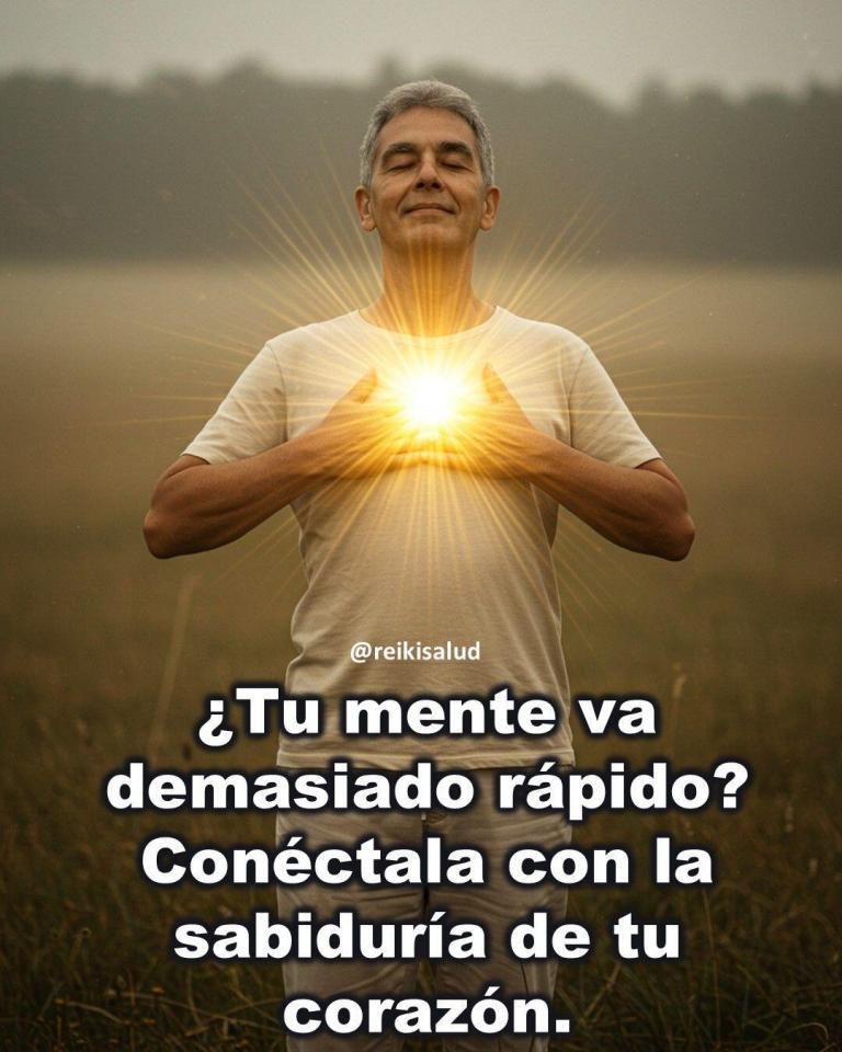 ¿Tu mente va demasiado rápido? Conéctala con la sabiduría de tu corazón.