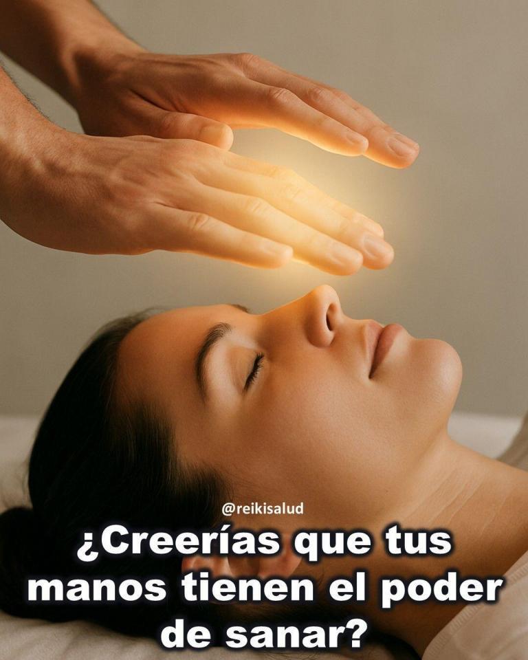 ¿Creerías que tus manos tienen el poder de sanar? El poder de tus manos.