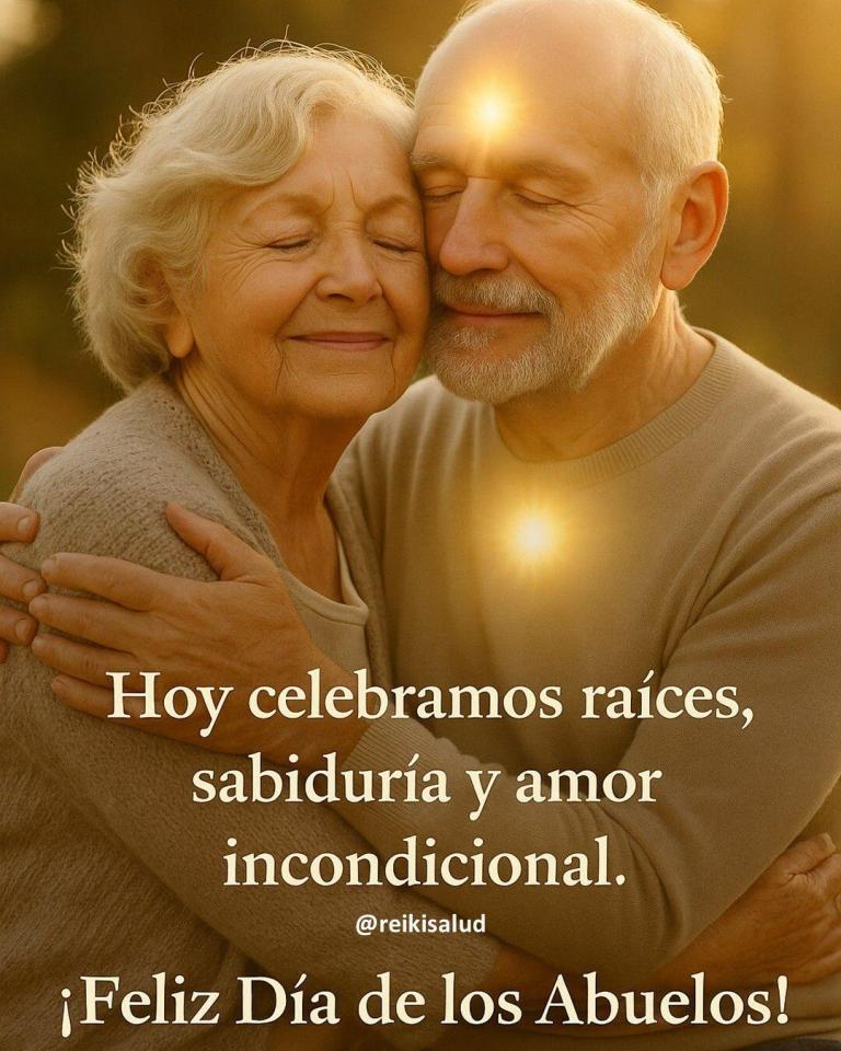 Feíz día de los Abuelos. Hoy celebramos raíces, sabiduría y amor incondicional