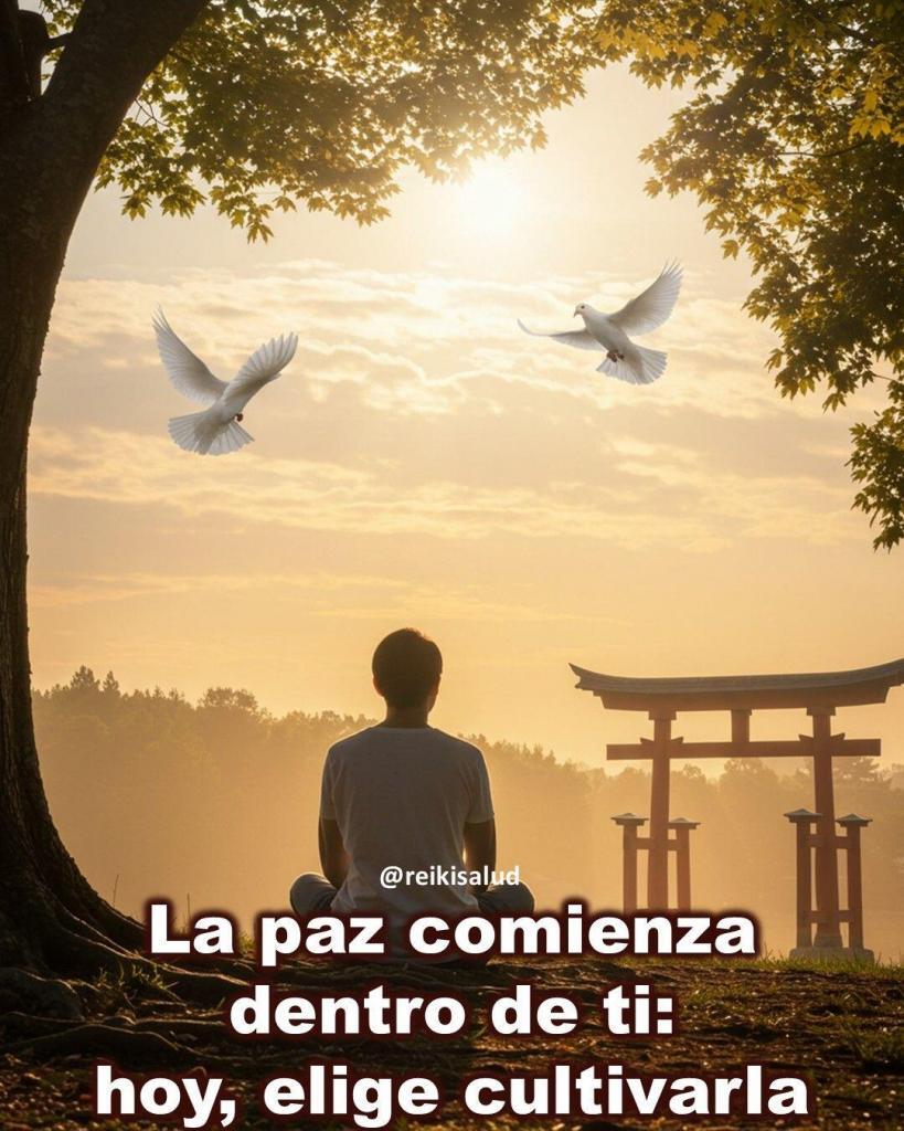La paz comienza dentro de ti La paz comienza dentro de ti: hoy, elige cultivarla. 21 de septiembre celebramos el Día Internacional de la Paz