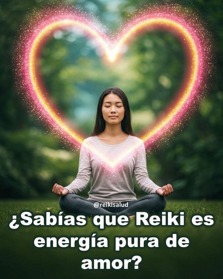 ¿Sabías que Reiki es energía pura de amor?