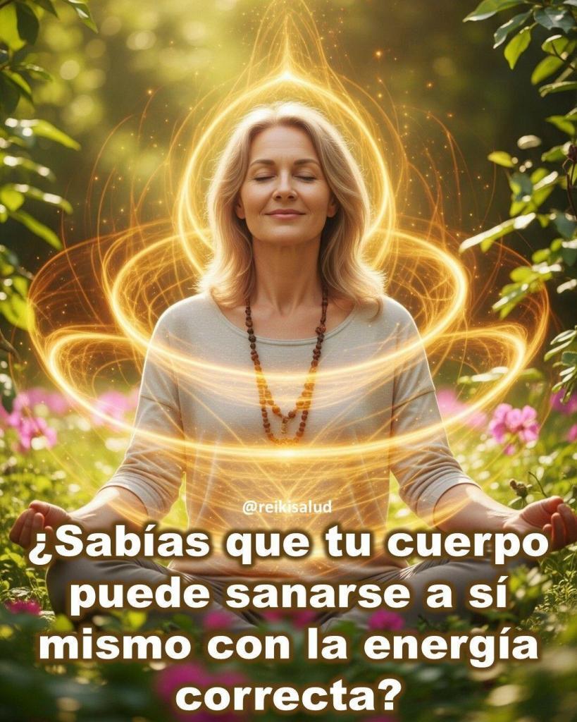 Sabias que tu cuerpo puede sanarse a si mismo con la energia correcta ¿Sabías que tu cuerpo puede sanarse a sí mismo con la energía correcta? La energía vital que transforma