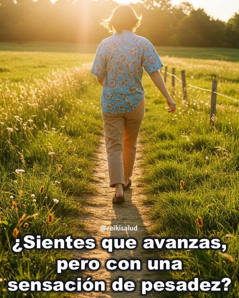 ¿Sientes que avanzas, pero con una sensación de pesadez?