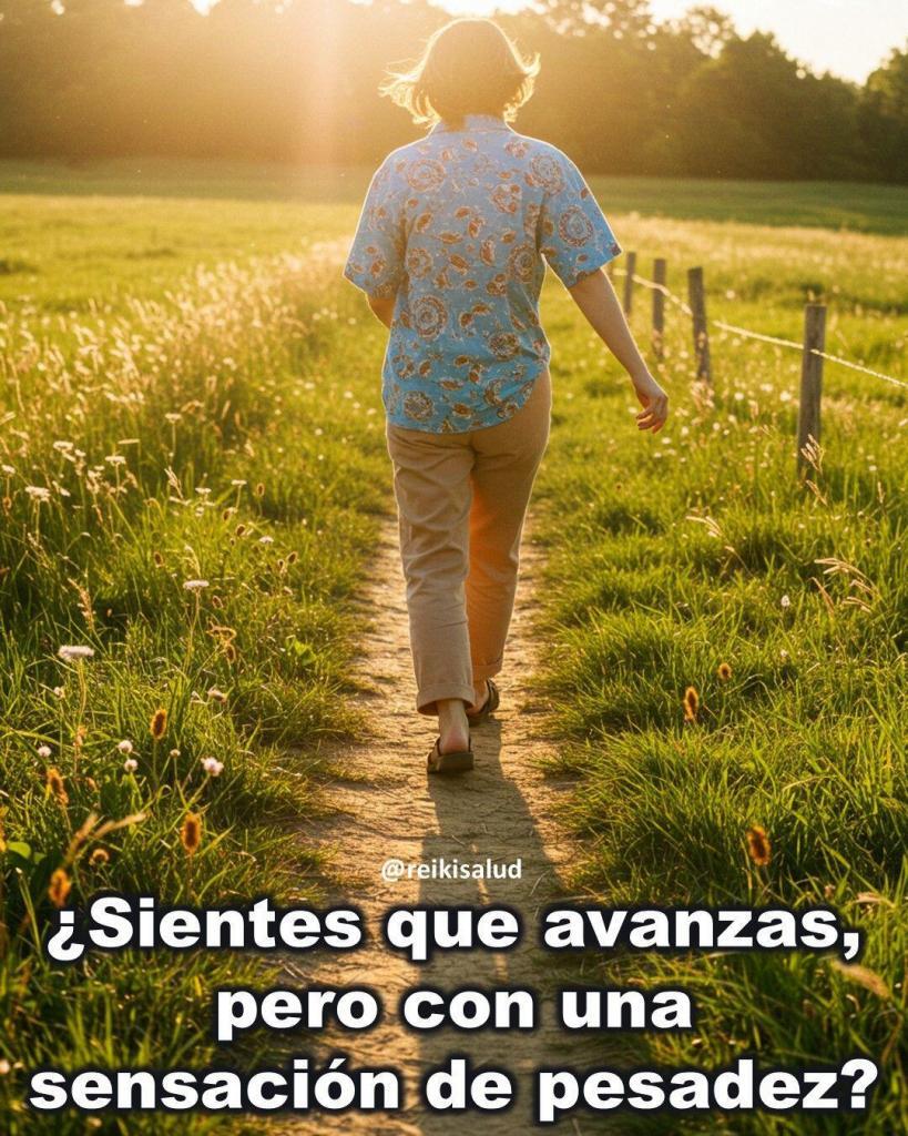 Sientes que avanzas pero con una ¿Sientes que avanzas, pero con una sensación de pesadez?