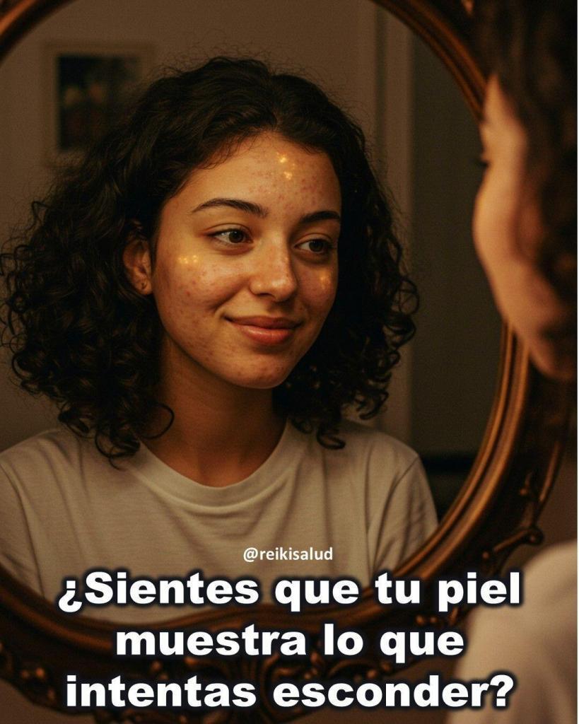Sientes que tu piel muestra lo que intentas esconder ¿Sientes que tu piel muestra lo que intentas esconder? Acné: Cuando la piel refleja lo que no te aceptas