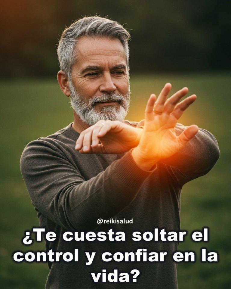 ¿Te cuesta soltar el control y confiar en la vida?