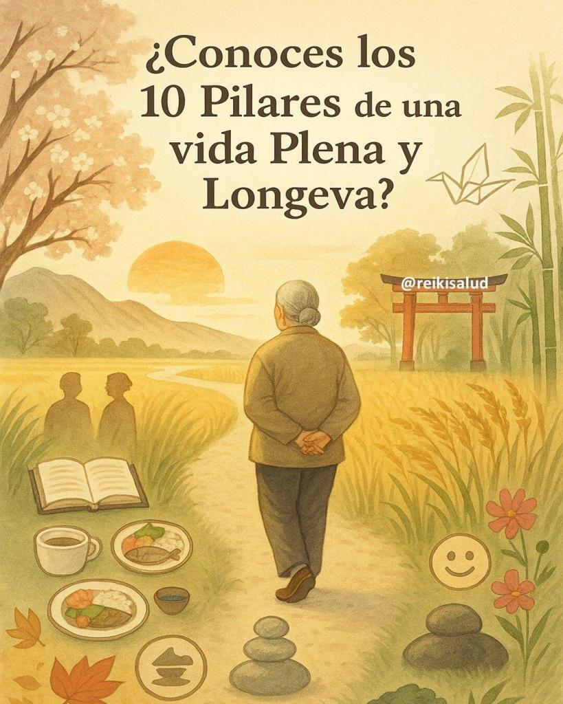 Conoces los 10 Pilares de una vida Plena y Longeva ¿Conoces los 10 Pilares de una vida con Propósito, Plena y Longeva?