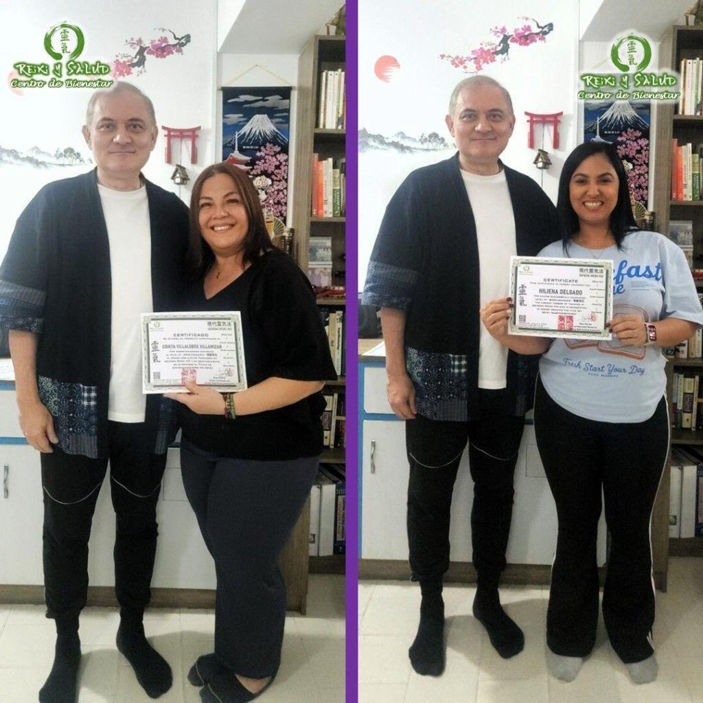 Gokuikaiden2 Hoy celebro la certificación de ocho nuevas Maestras y Un Maestro, Shihans de Gendai Reiki Ho en Venezuela.