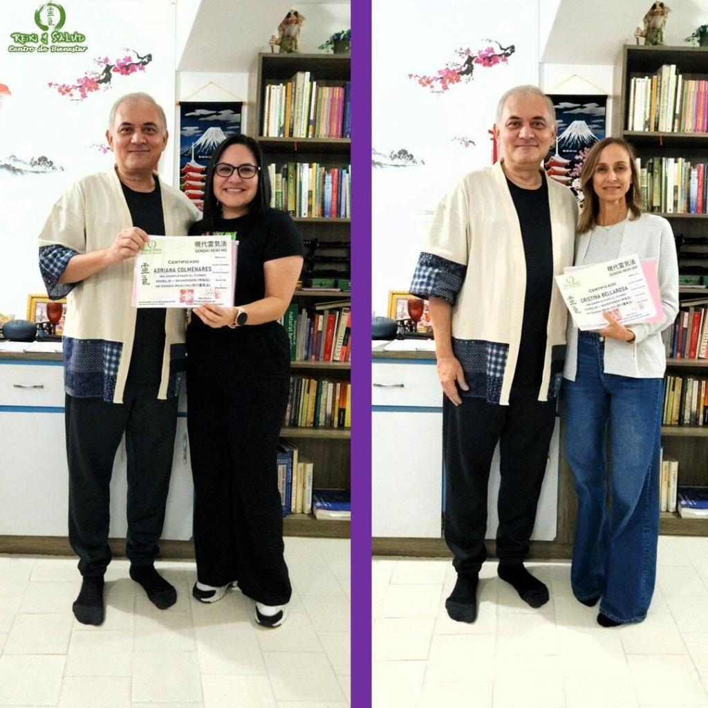 Shinpiden 27 Septiembre No 3 Hoy Celebro ocho (8) nuevos Certificados en Shinpiden (3er Nivel) de Gendai Reiki Ho en Venezuela