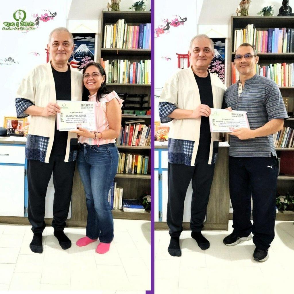 Shinpiden 27 Septiembre No 4 Hoy Celebro ocho (8) nuevos Certificados en Shinpiden (3er Nivel) de Gendai Reiki Ho en Venezuela