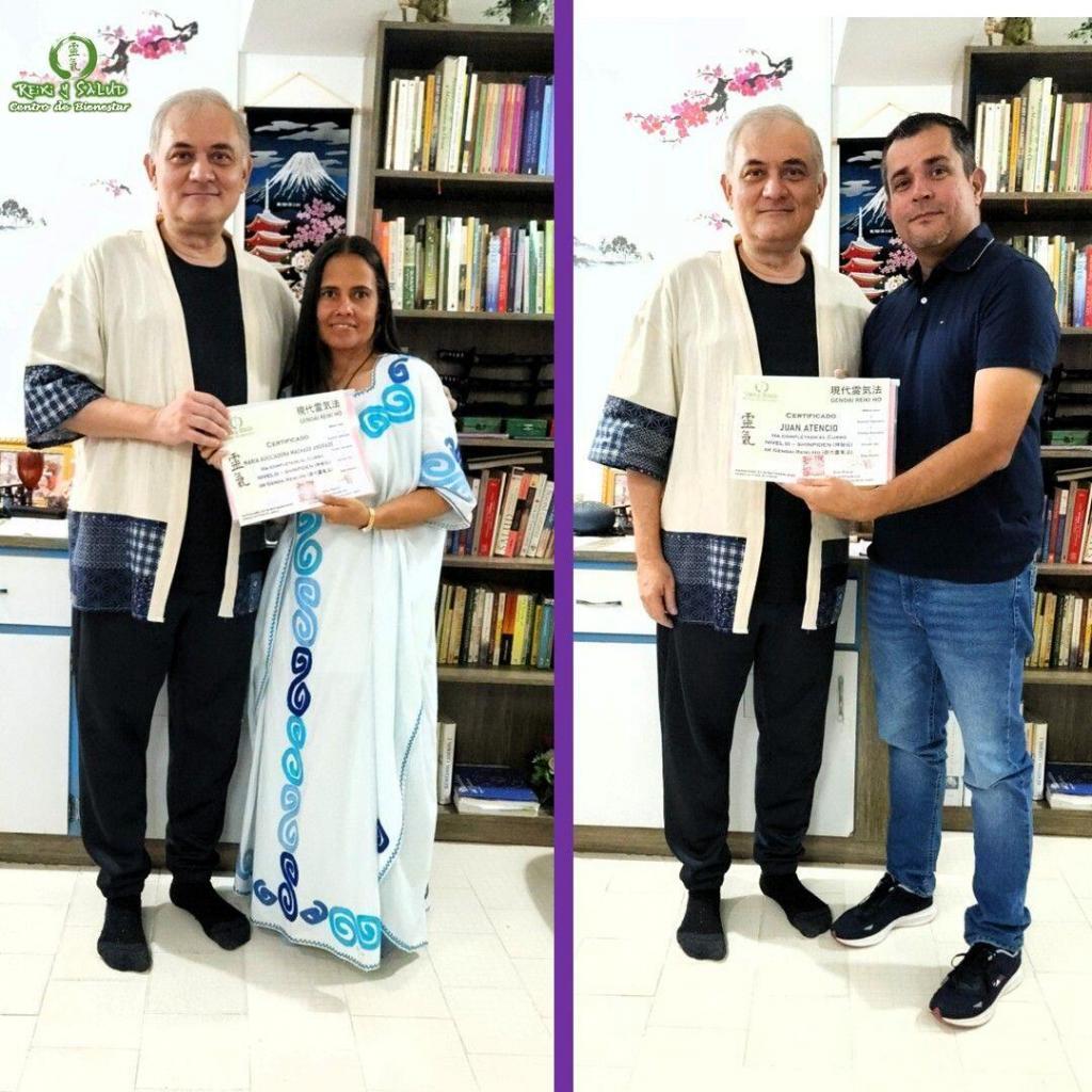 Shinpiden 27 Septiembre No 5 Hoy Celebro ocho (8) nuevos Certificados en Shinpiden (3er Nivel) de Gendai Reiki Ho en Venezuela