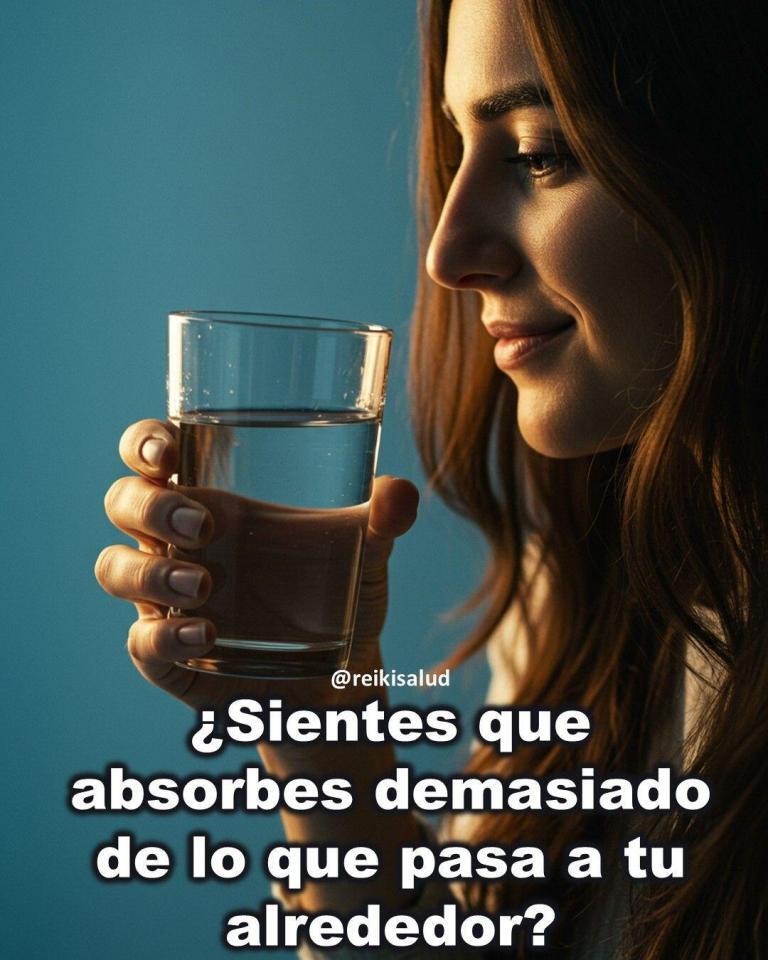 ¿Sientes que absorbes demasiado de lo que pasa a tu alrededor?