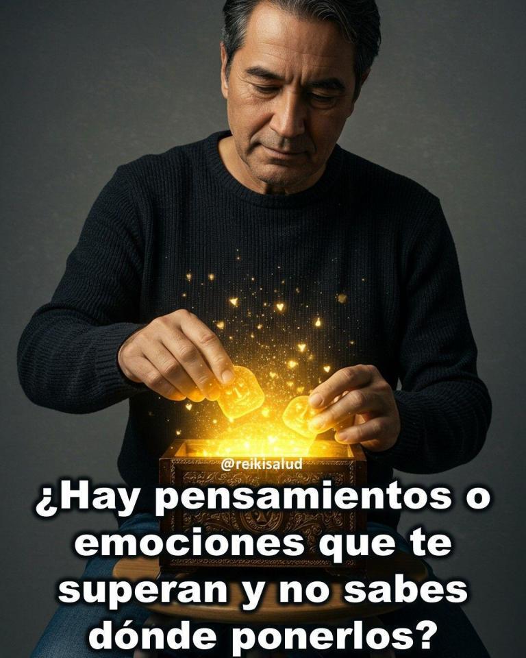 ¿Hay pensamientos o emociones que te superan y no sabes dónde ponerlos?