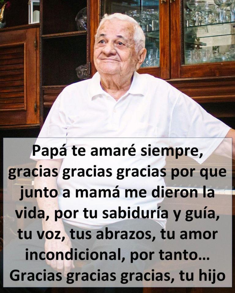 Papá te amare siempre