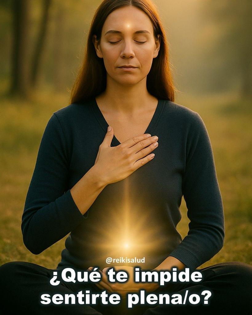 Que te impide sentirte plena ¿Qué te impide sentirte pleno?
