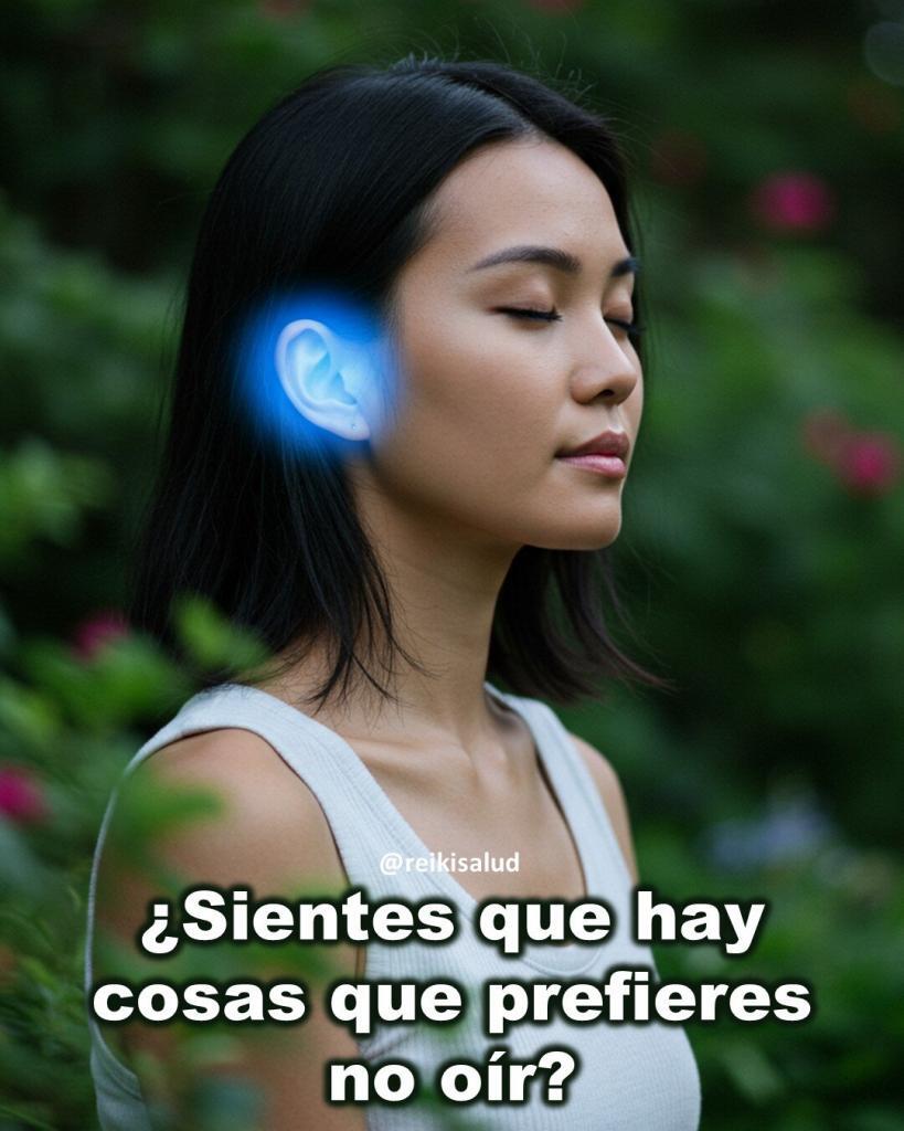 Sientes que hay cosas que prefieres ¿Sientes que hay cosas que prefieres no oír?