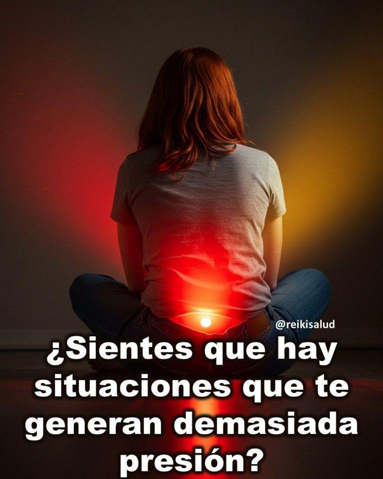 ¿Sientes que hay situaciones que te generan demasiada presión?