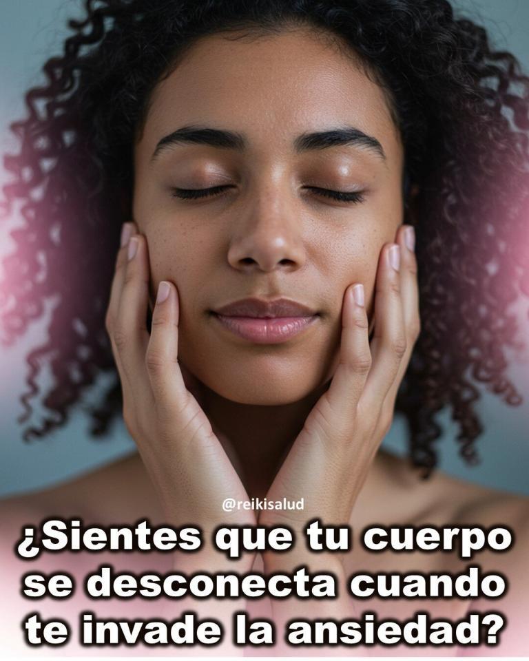 ¿Sientes que tu cuerpo se desconecta cuando te invade la ansiedad?